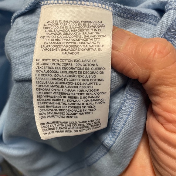 The North Face Sky Blue Women's Top - Picture 4 of 5